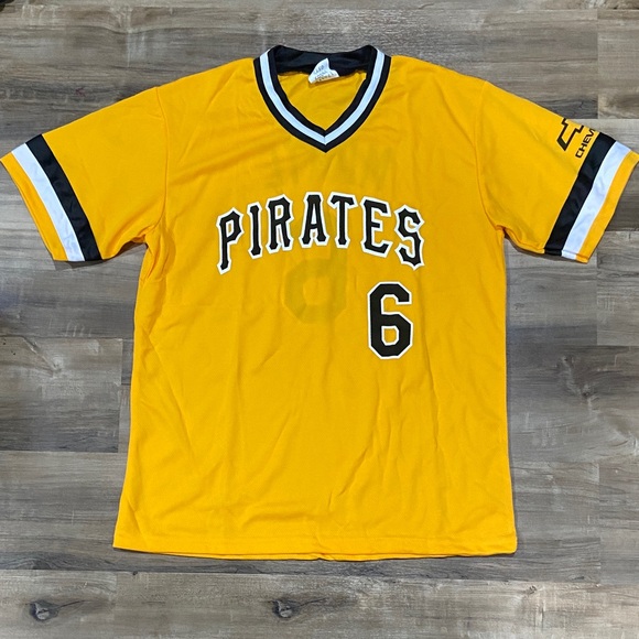 Other - Yellow Pirates Marte Jersey with Black Trim